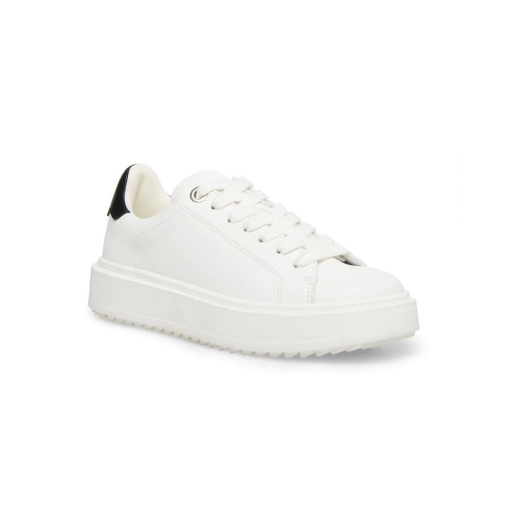 Steve Madden Catcher Platform Sneaker White Various Sizes